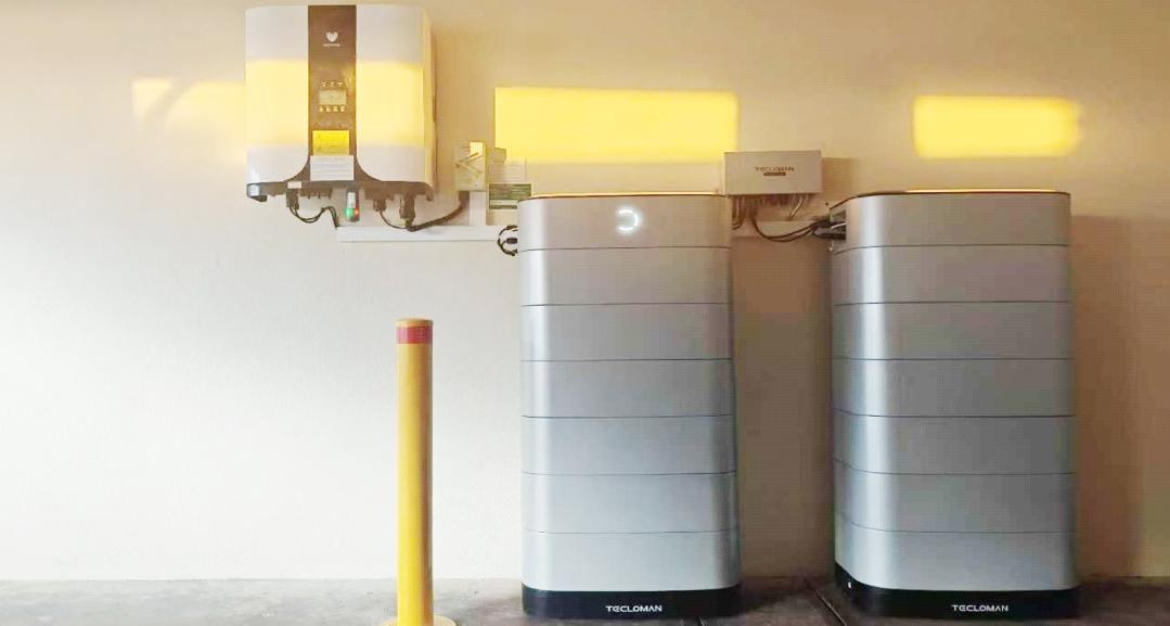 Tecloman 20kW 30kWh residential battery and inverter installation in Australia